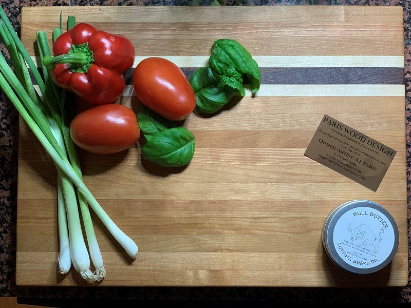 Paris Wood Design Cutting Board