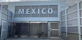 Pedestrian Entrance to Mexico, San Ysidro, CA 03212020