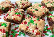 Christmas Cookie Bars
