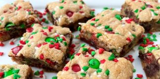 Christmas Cookie Bars