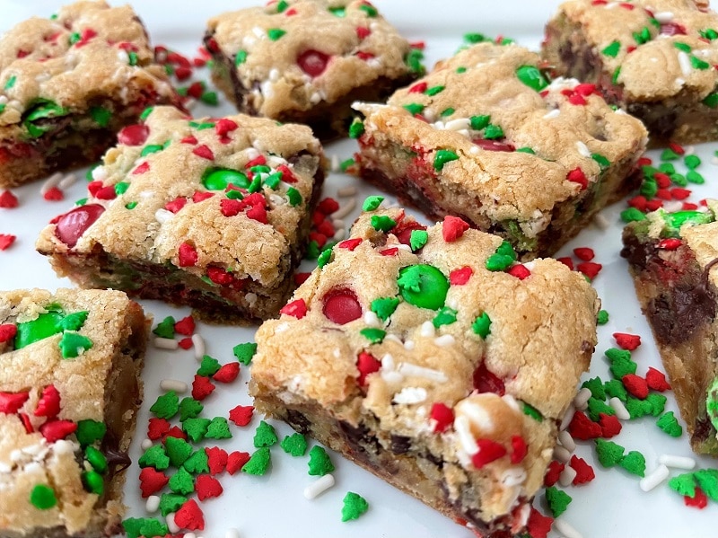 Christmas Cookie Bars