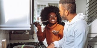 Working in the Kitchen