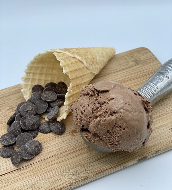 Lolley's Ice Cream Chocolate Decadence rich Callebeut chocolate