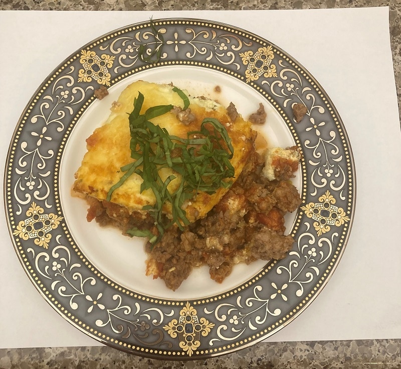 Keto Karma Lasagna Bake