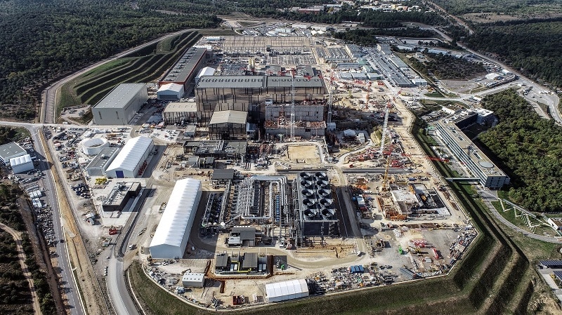 Nuclear Energy ITER Aeriel View 2021