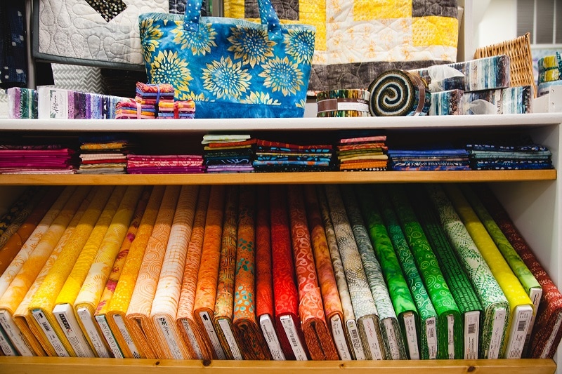 Nana's Quilt Cottage Batik Fabrics at Nana's Quilt Cottage