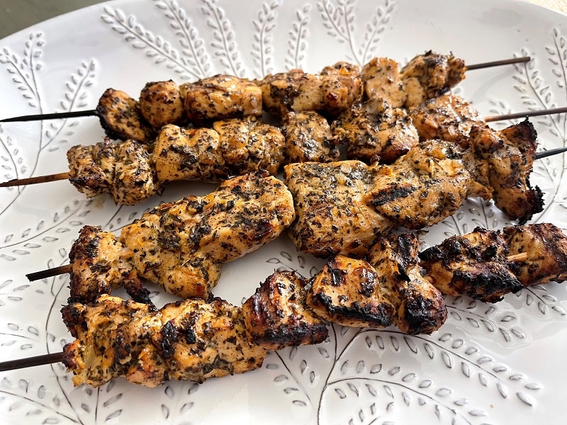 Greek Chicken Kabobs