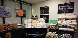 Meth Fentanyl Pills & Guns Seized in Op