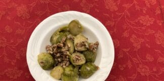 Nutty Brussel Sprouts