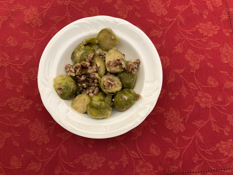 Brussel Sprouts Nutty Brussel Sprouts