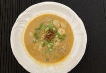 Coconut Curry Shrimp with Noodles