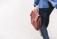 Man Walking With Briefcase