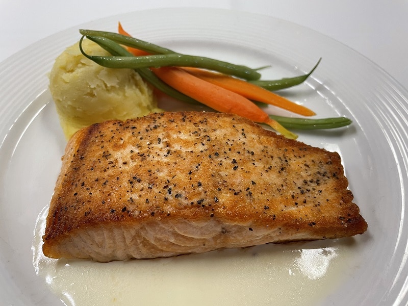 Walter's Bistro Pan-Seared-Salmon