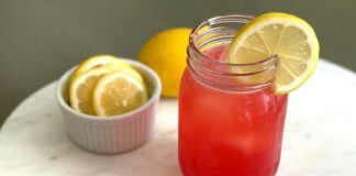 Raspberry Lemonade Punch