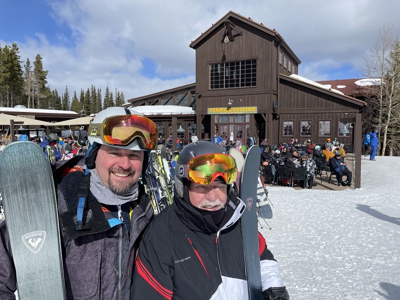 Ski Shop Inc. Rick and Wolf in Breckenridge
