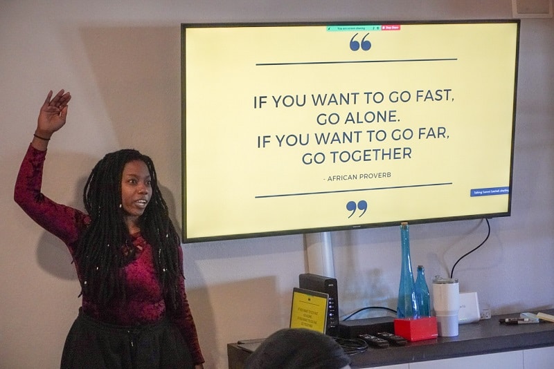 Entrepreneurs Sammi Blaque