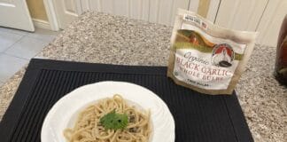 Black Garlic Pasta
