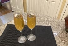 Sparkling Vanilla Bourbon Flute