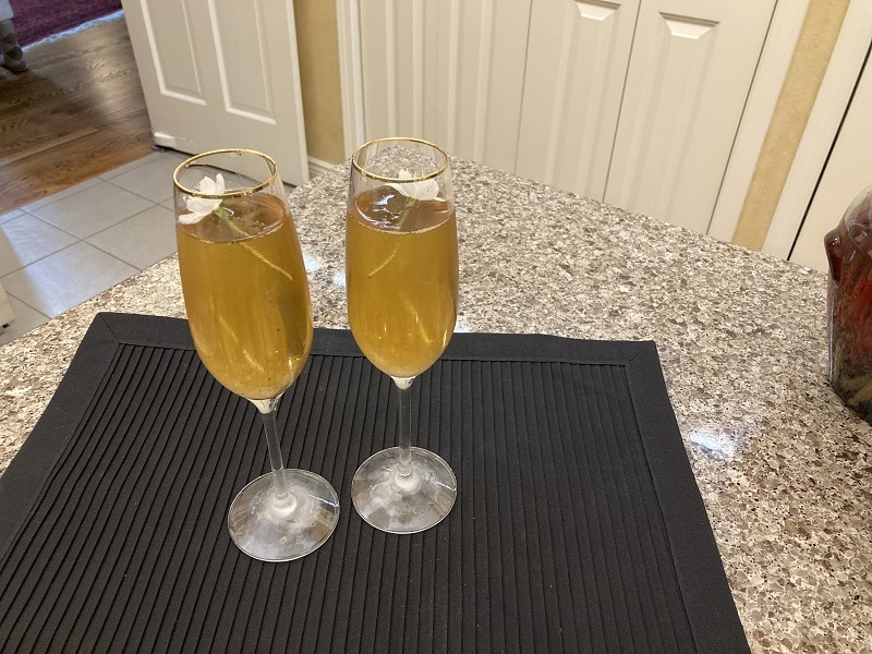 Woodford Reserve Bourbon Sparkling Vanilla Bourbon Flute