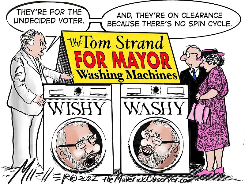 Tom Strand Making Room for a Clean Getaway