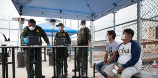 U.S. Customs and Border Protection operations following the implementation of Title 42 USC 265 at the northern and southern land borders.