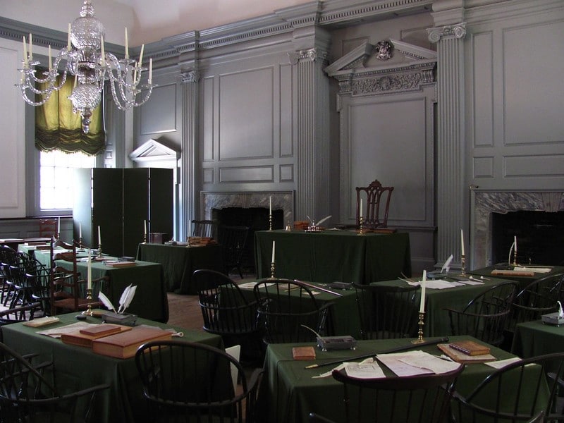 Democracy Assembly Room at Independence Hall