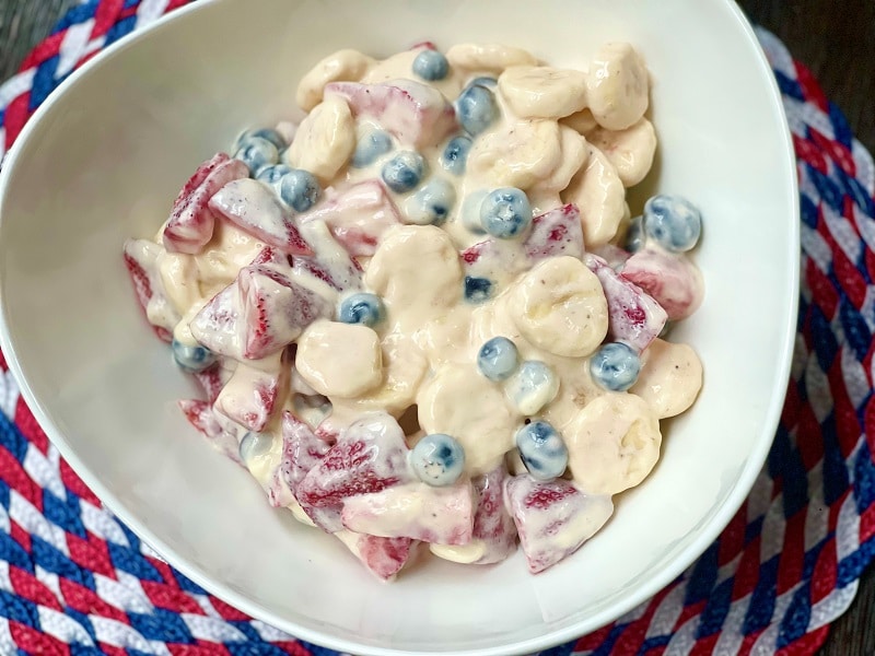 Cheesecake Fruit Salad