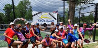 Rocky Mountain State Games Pickleball Competitors