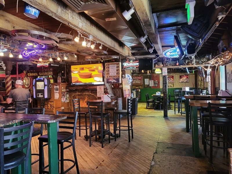 O'Furrys Sports Pub & Grill Down Home and Local demeanor with Wooden Floors Laid Back Vibe
