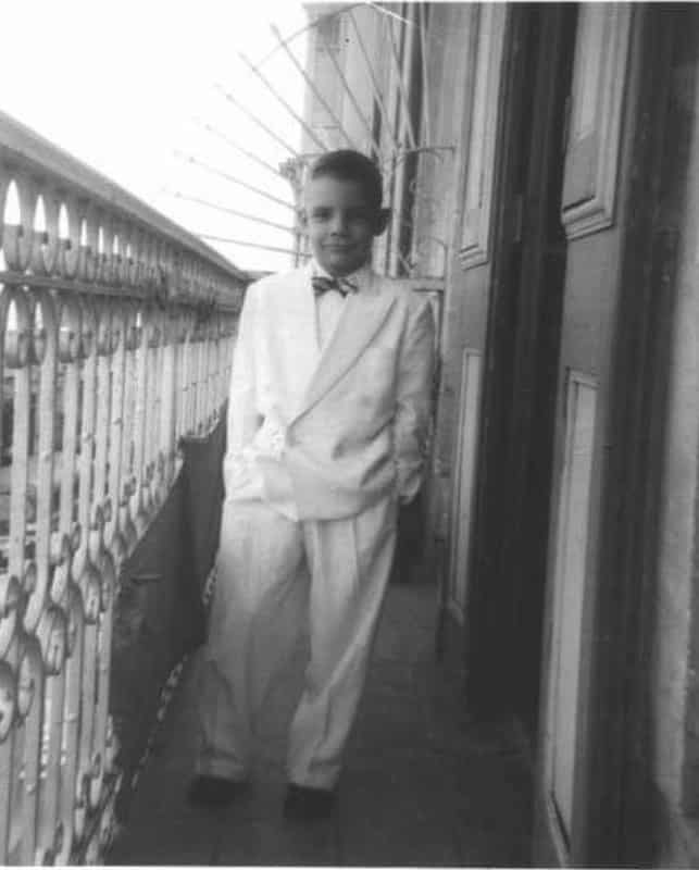 Lucy I'm Home Hector Diaz, 10 years old, wearing a suit in Cuba in the 50's