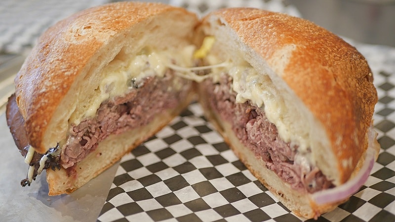 London Broil Sandwich