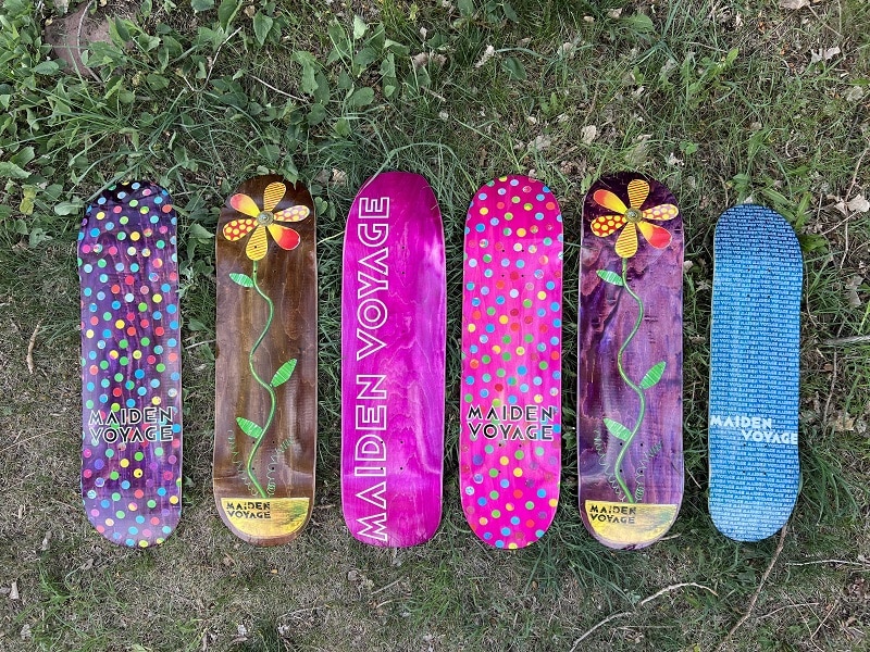 Skateboarding Maiden Voyage Skateboards