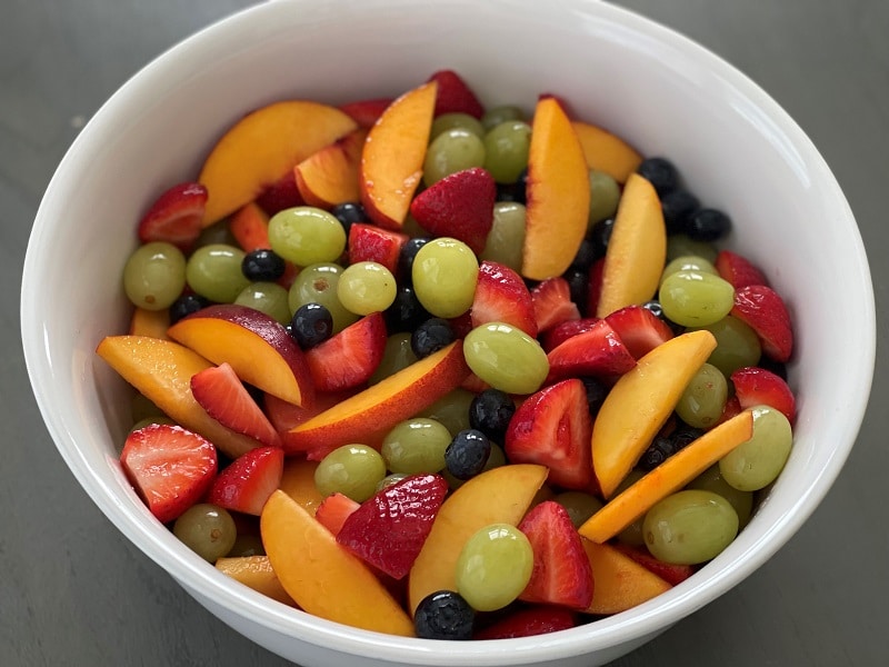 Honey Lime Fruit Salad