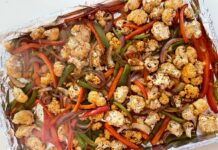 Sheet Pan Cauliflower Fajitas