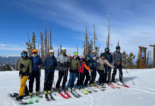Chalet Team on Ski Day at Monarch 2022