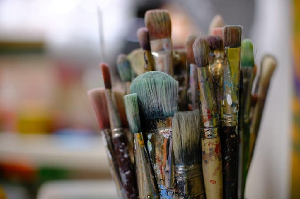 Art Education Paint Brushes
