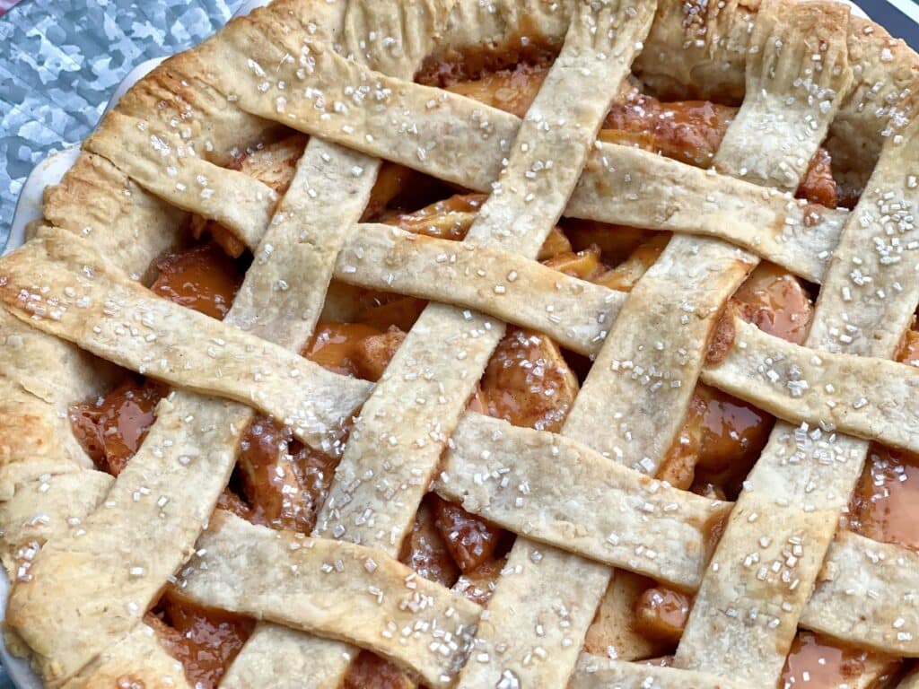 Salted Caramel Apple Pie