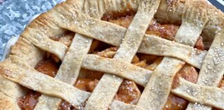 Salted Caramel Apple Pie