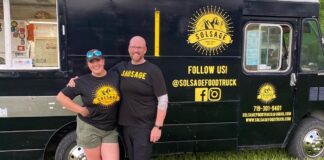 Bri & Nick Naylor Solsage Sausage Food Truck