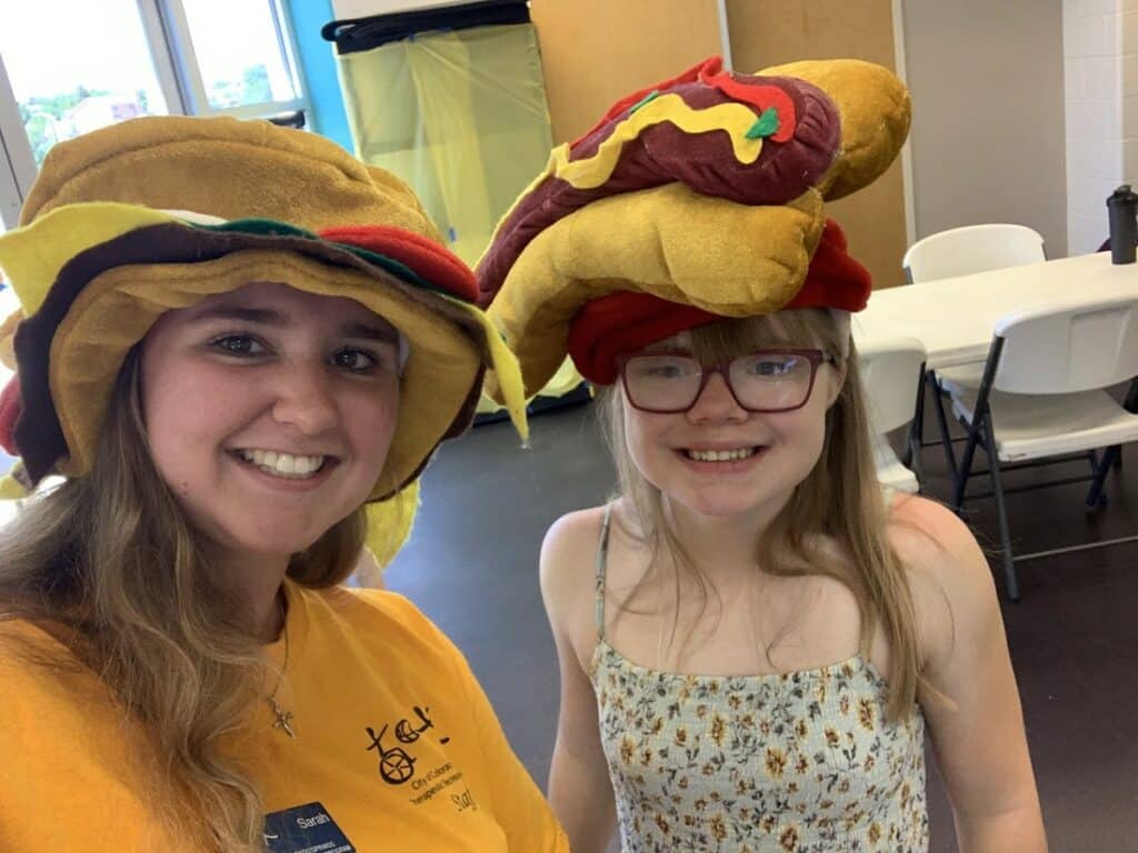 Therapeutic Recreation Program Participant at the Therapeutic Recreation Program