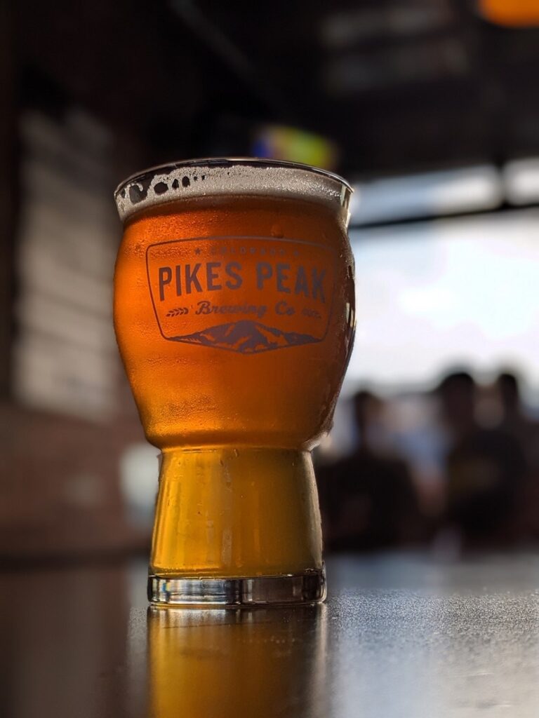 Enjoying a golden sunset with Pikes Peak Gold