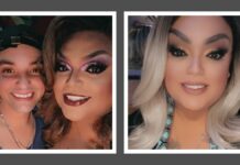 Beyonca and Derrick Rump from Club Q