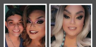 Beyonca and Derrick Rump from Club Q