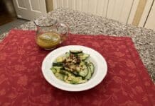 Cucumber Avocado Salad