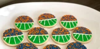 Football Stadium Sugar Cookies