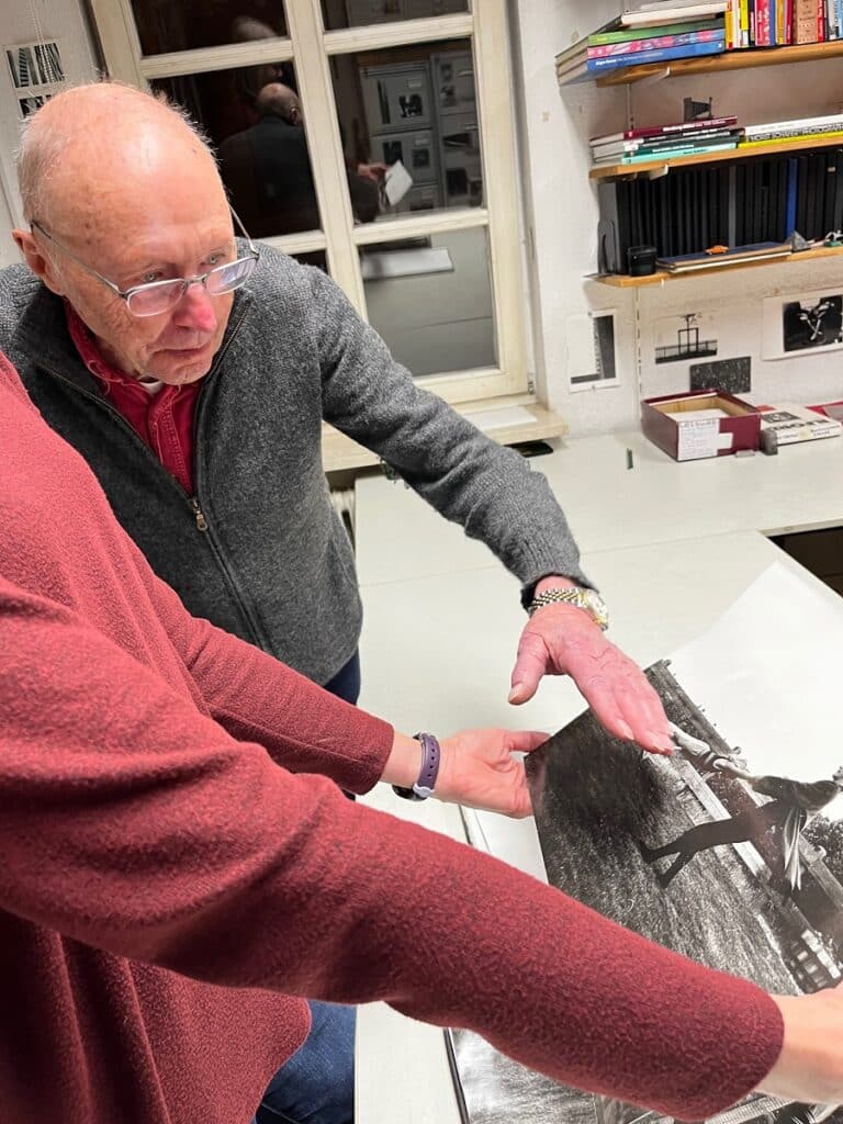 Horst Schafer Horst Schafer with daughter Heidi Germany 2022