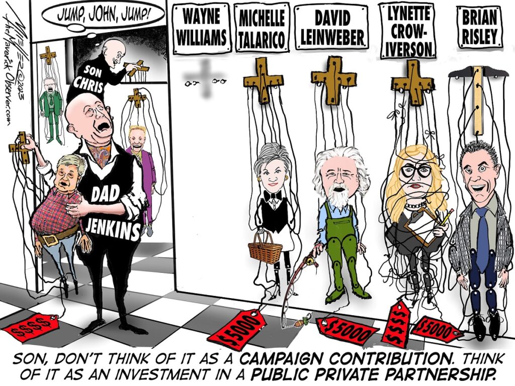 Wayne Williams Democracy Dies with Norwoods Dark Money