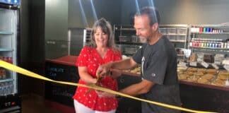 Pat & Kristi Opening Mary's Mountain Cookies