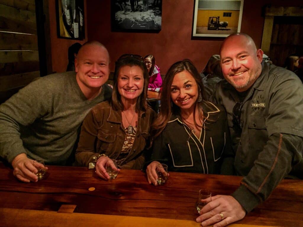 1350 Distilling 1350 Distilling Owners Abbie & Jake Weien and Phill & Kandis Bragg