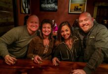 1350 Distilling Owners Abbie & Jake Weien and Phill & Kandis Bragg